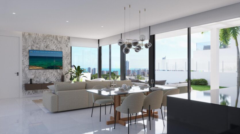 Foto 4 de la propiedad: VILLA DE LUJO CON PISCINA PRIVADA Y VISTAS EN FINESTRAT