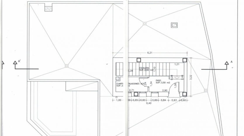 Foto 3 de la propiedad: SOLAR CON PROYECTO PARA CONSTRUIR UNA CASA CON PISCINA EN CALLE PLANELLES