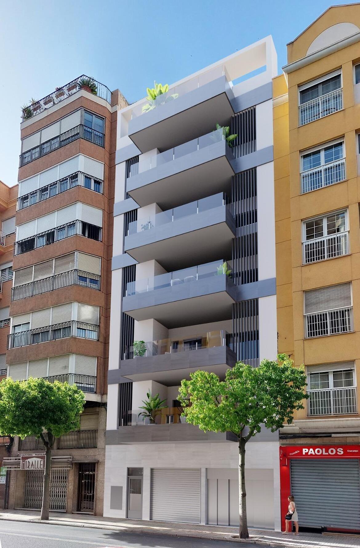 OBRA NUEVA EN CALLE BLASCO IBAÑEZ, ELCHE