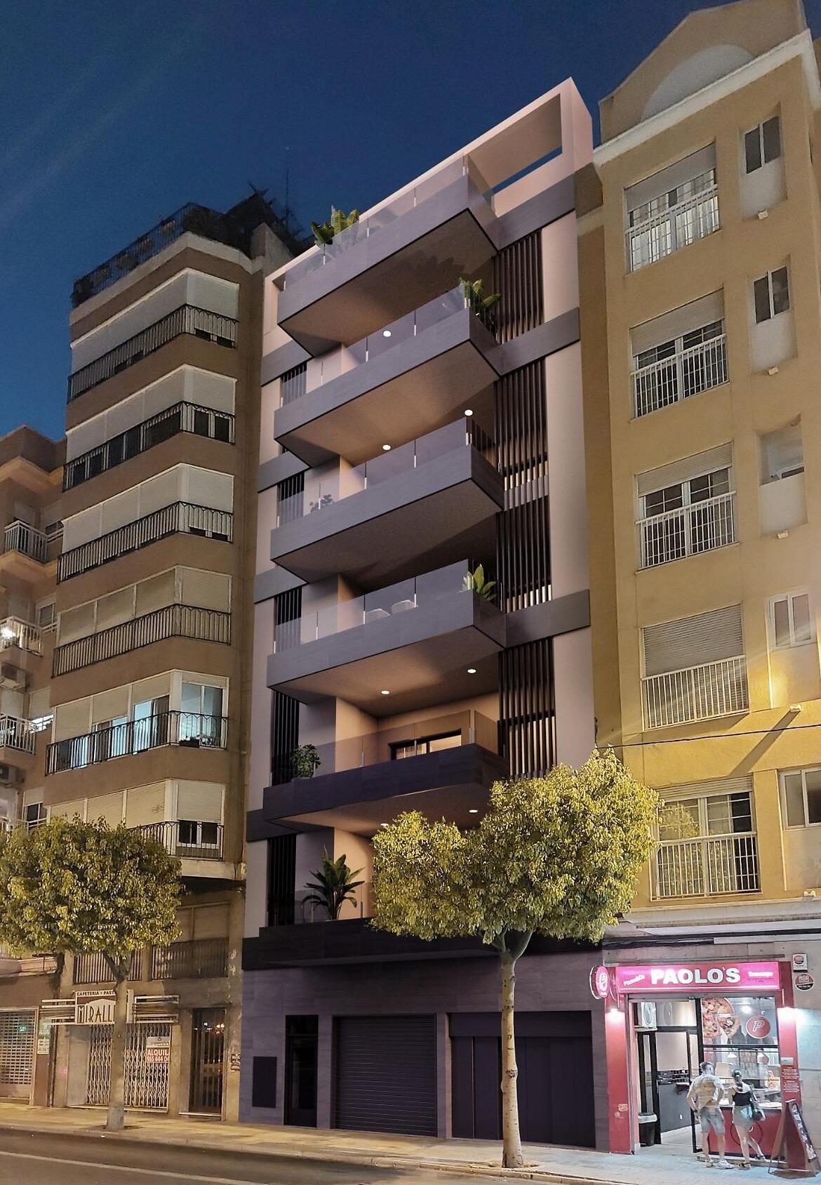 OBRA NUEVA EN CALLE BLASCO IBAÑEZ, ELCHE
