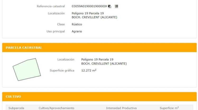Foto 2 de la propiedad: SE VENDE PARCELA DE 12.272 METROS CUADRADOS MUY CERCA DE ESTACION DEL AVE