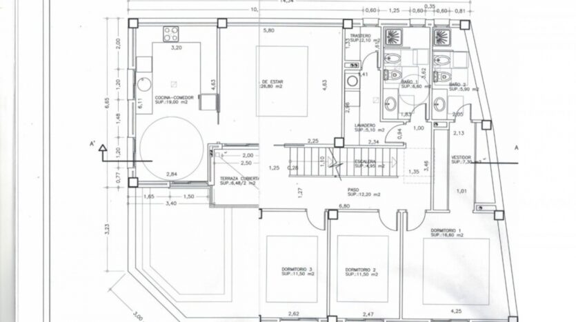 Foto 2 de la propiedad: SOLAR CON PROYECTO PARA CONSTRUIR UNA CASA CON PISCINA EN CALLE PLANELLES