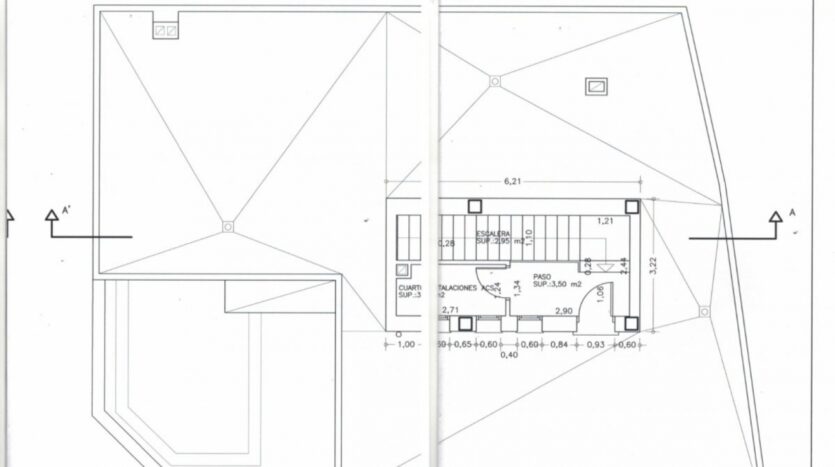 Foto 3 de la propiedad: SOLAR CON PROYECTO PARA CONSTRUIR UNA CASA CON PISCINA EN CALLE PLANELLES