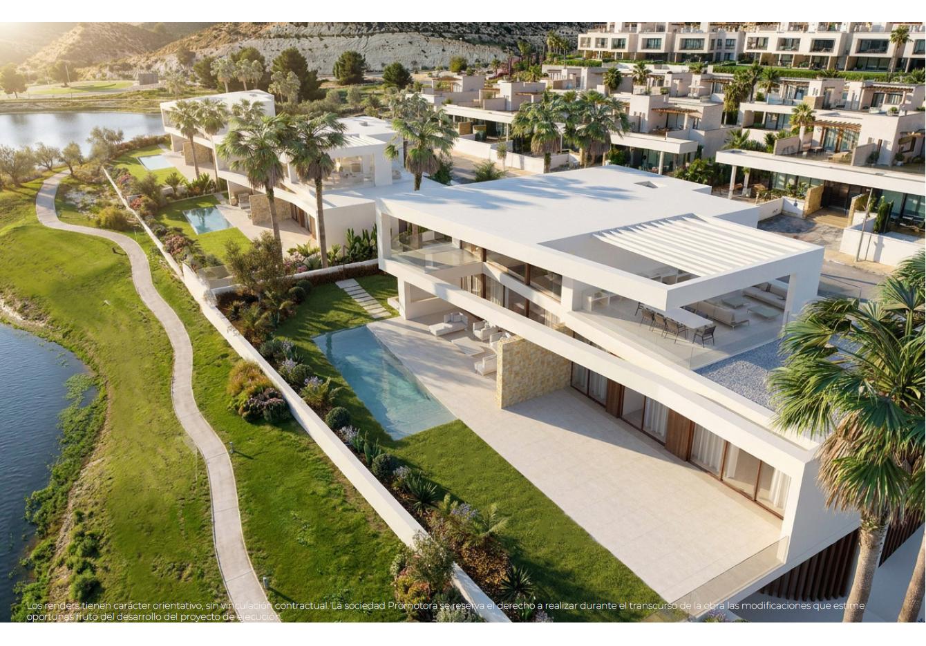 VILLAS LUJOSAS EN CAMPO DE GOLF EN MONFORTE DEL CID